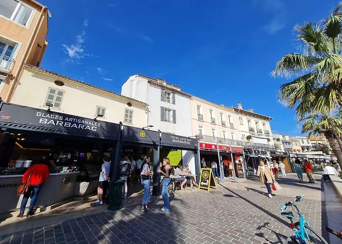 펜션 Mazet Renove A Ste-maxime, 3 Pieces, 6 Couchages, Centre-ville, A 500m - Fr-1-226-517 *